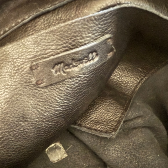 NEW Madewell Black Bucket Bag - Picture 6 of 12